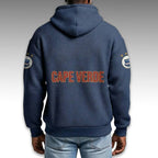 Cape Verde World Cup 2026 Waffle Quarter Zip Hoodie