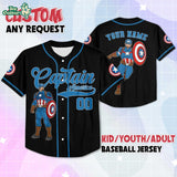 Captain America Avengers Encore Baseball Jersey