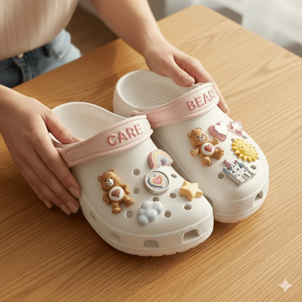Care Bears Crocs with Charms