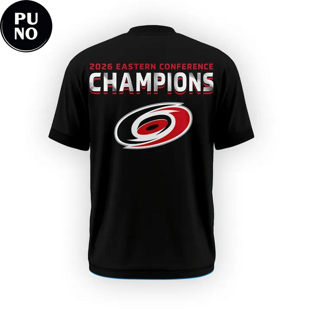 Carolina Hurricanes 2025-26 Eastern Conference Champions Stanley Cup Final T-Shirt