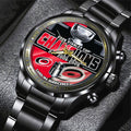 Carolina Hurricanes Black Stainless Steel Watch - GNE7091
