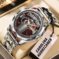 Carolina Hurricanes Stanley Cup Champions 2026 Alloy Luxury Quartz Watch - TMTHU6806