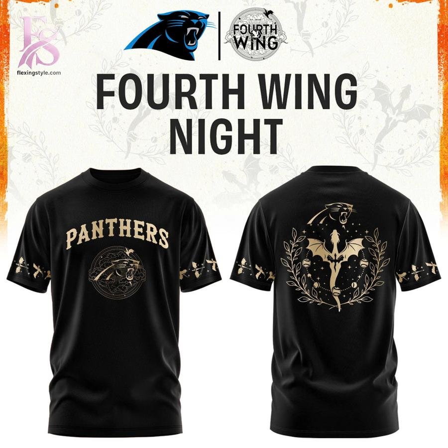 Carolina Panthers Fourth Wings Night Hoodie