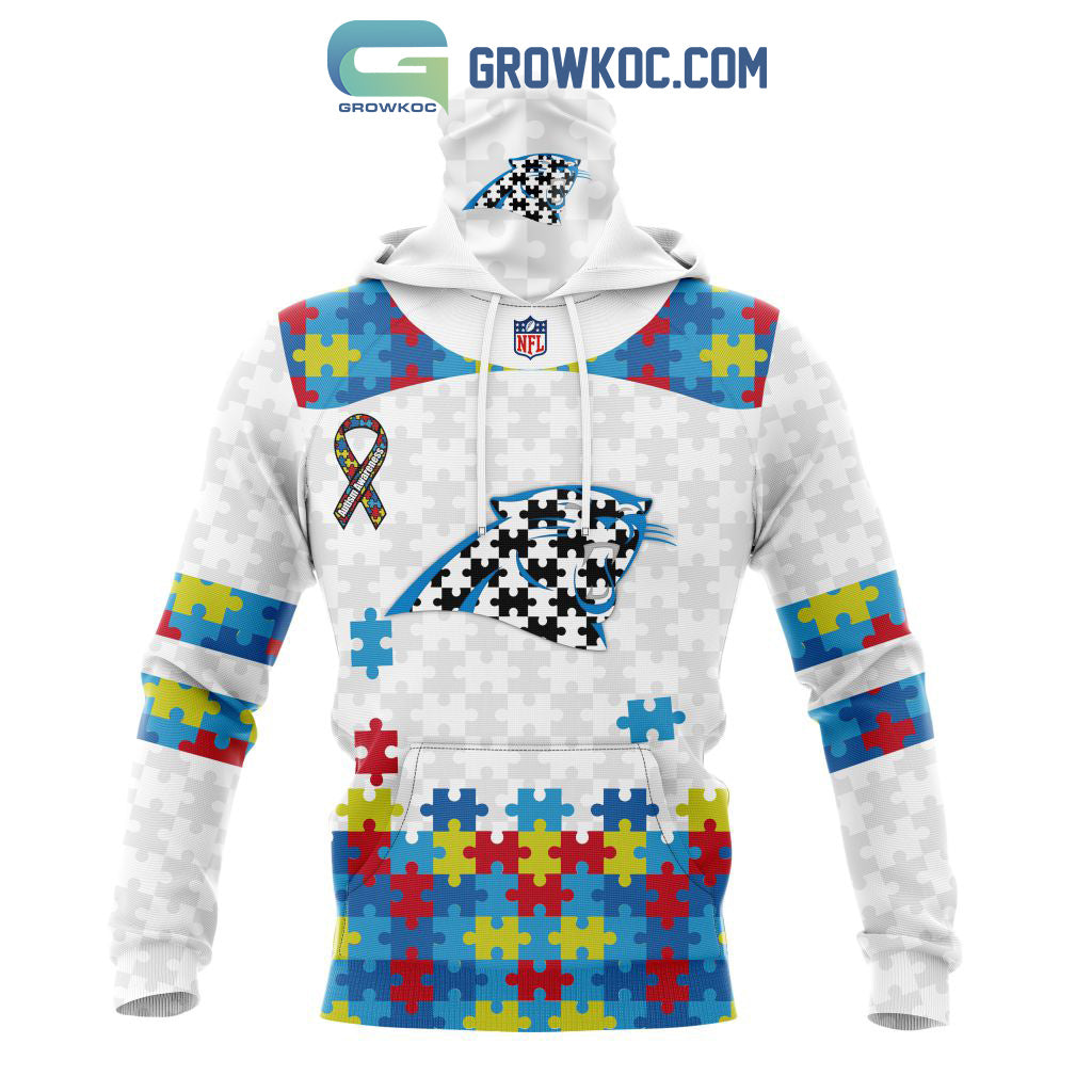 Carolina Panthers NFL Autism Awareness Personalized Hoodie T Shirt