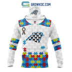 Carolina Panthers NFL Autism Awareness Personalized Hoodie T Shirt