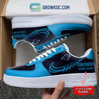 Carolina Panthers Personalized Air Force 1 Sneaker Shoes