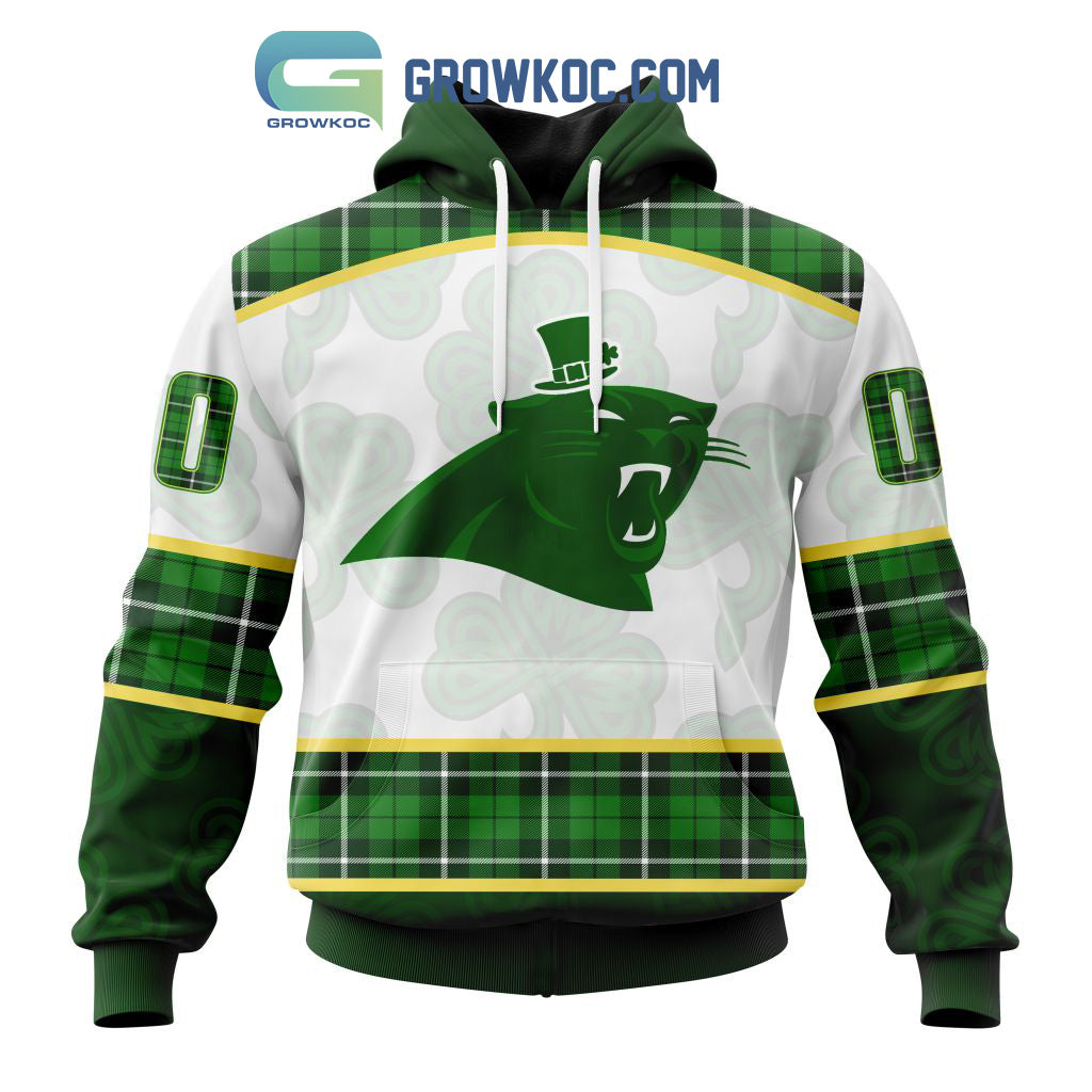 Carolina Panthers St. Patrick Day Personalized Hoodie Shirts
