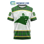 Carolina Panthers St. Patrick Day Personalized Hoodie Shirts