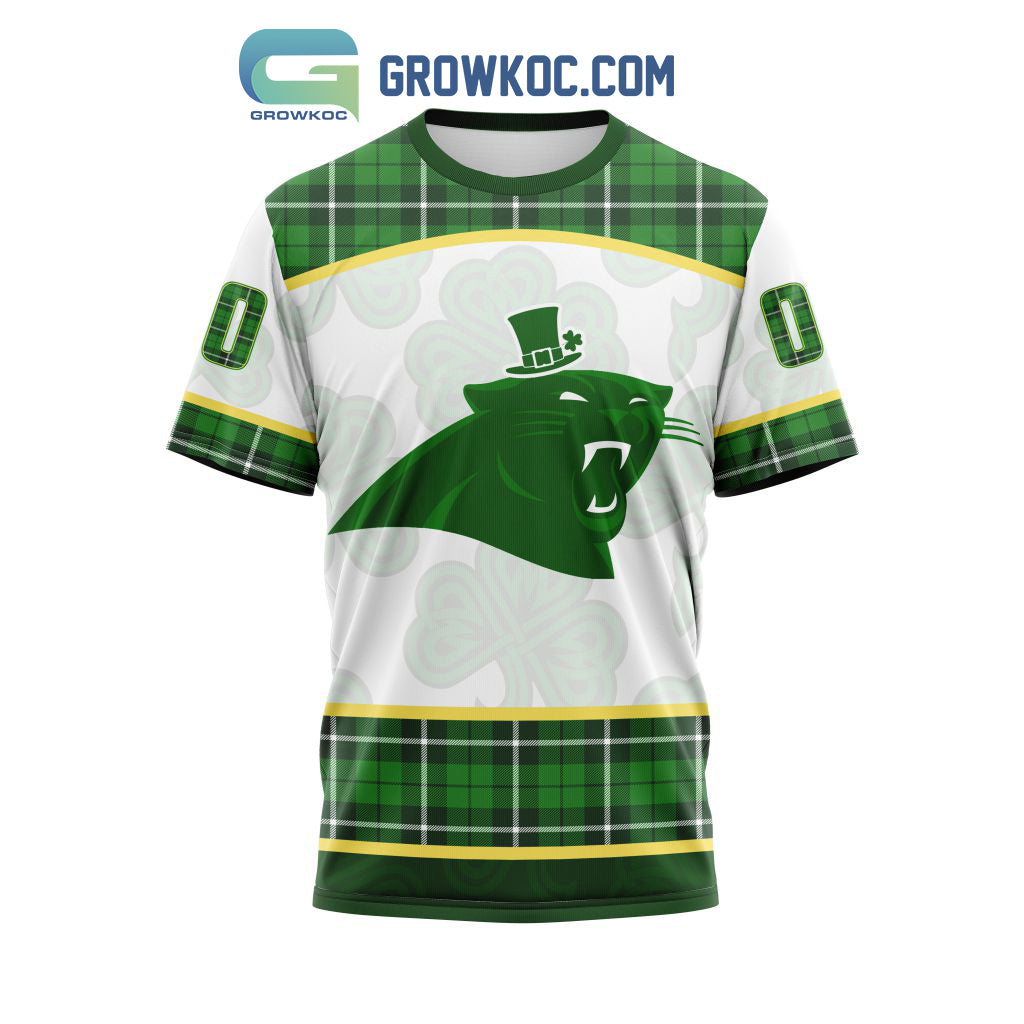 Carolina Panthers St. Patrick Day Personalized Hoodie Shirts