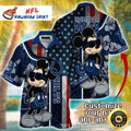 Cartoon Huddle – Indianapolis Colts Mickey Mouse Personalized Hawaiian Shirt