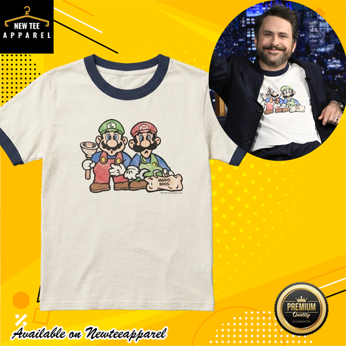 Charlie Day Mario Bros Shirt