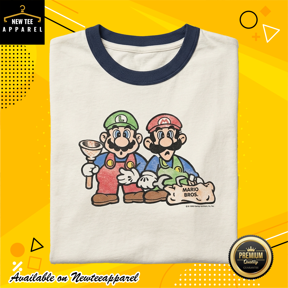 Charlie Day Mario Bros Shirt