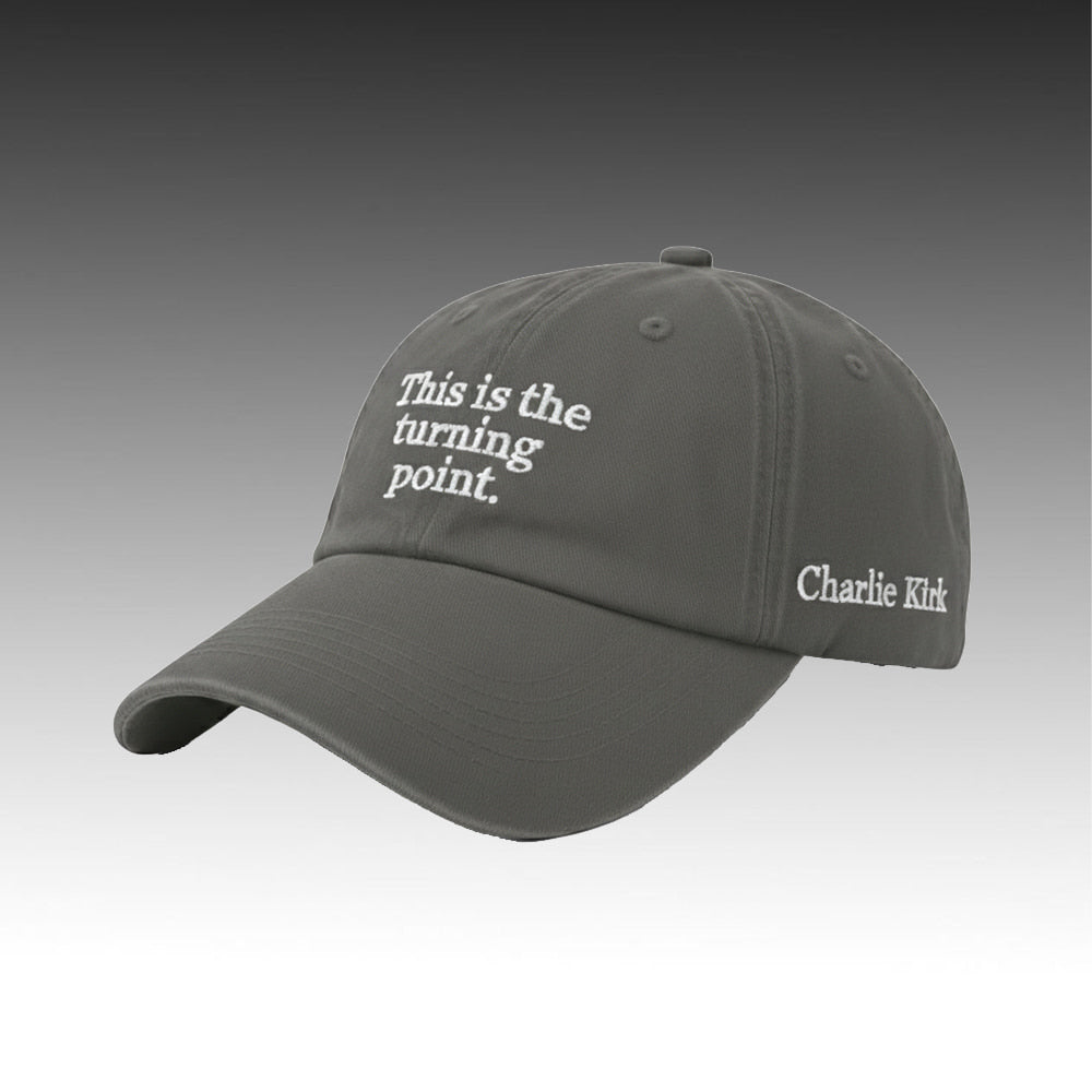Charlie Kirk This Is The Turning Point Hat