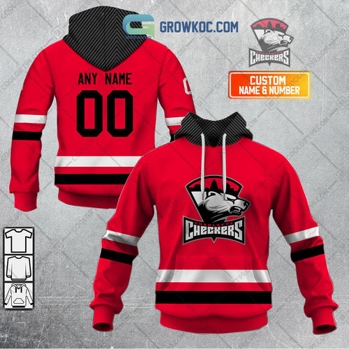 Charlotte Checkers AHL Color Home Jersey Personalized Hoodie T Shirt