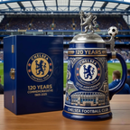 Chelsea Football Club 120th Anniversary Commemorative Beer Stein Cup
