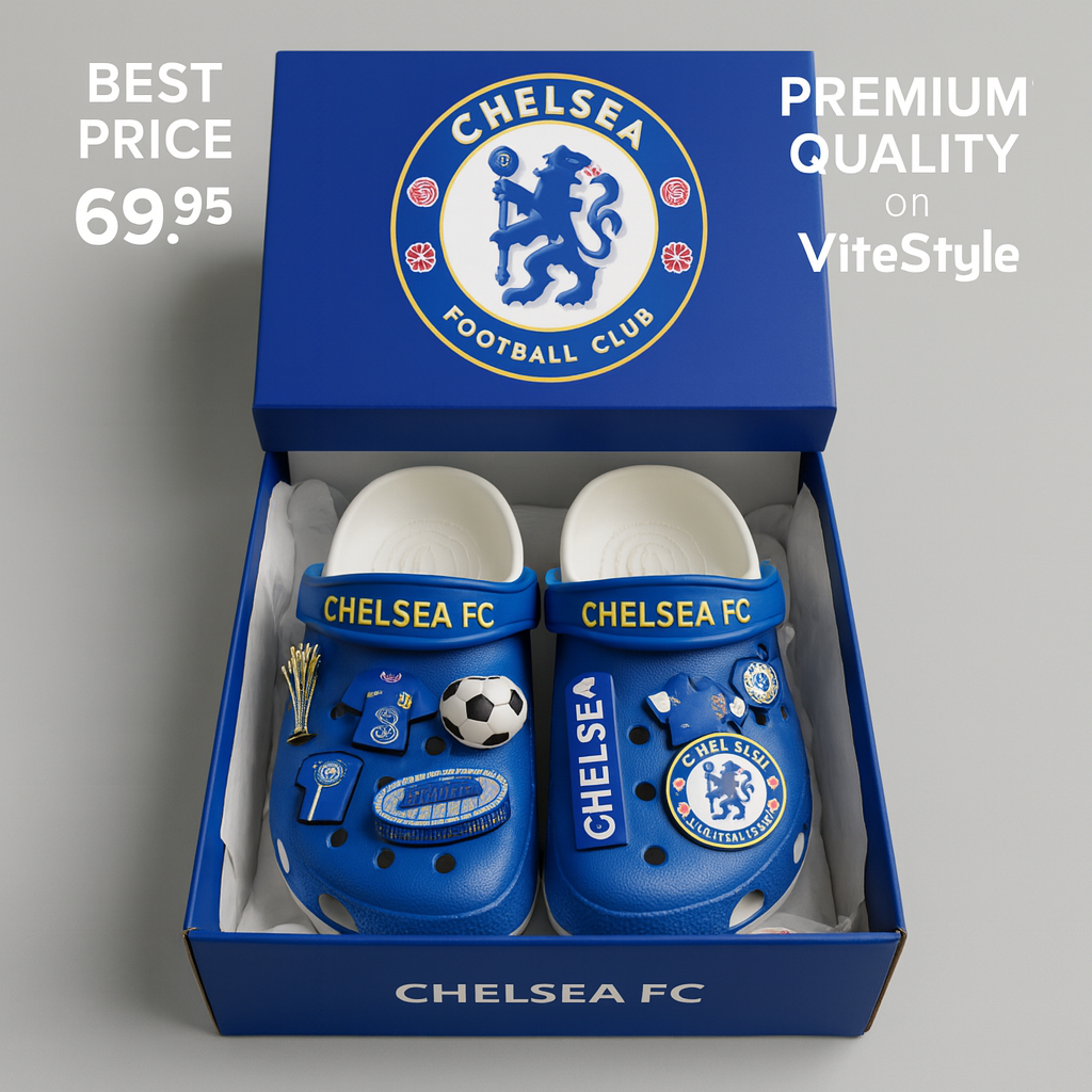 Chelsea Football Club Croc Charms