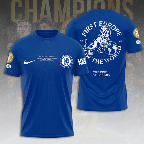 Chelsea FC 2025 Champions 3D Apparel – HOATT 11804