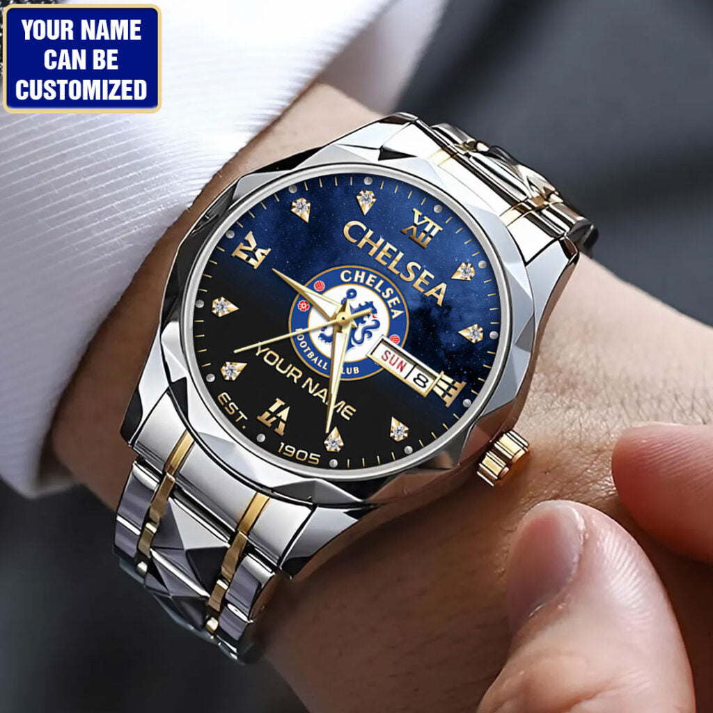 Personalized Chelsea FC Alloy Luxury Quartz Watch - TANTN22735