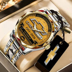 Chevrolet 115th Anniversary Alloy Luxury Quartz Watch - TANTN24929