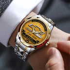 Chevrolet 115th Anniversary Alloy Luxury Quartz Watch - TANTN24929