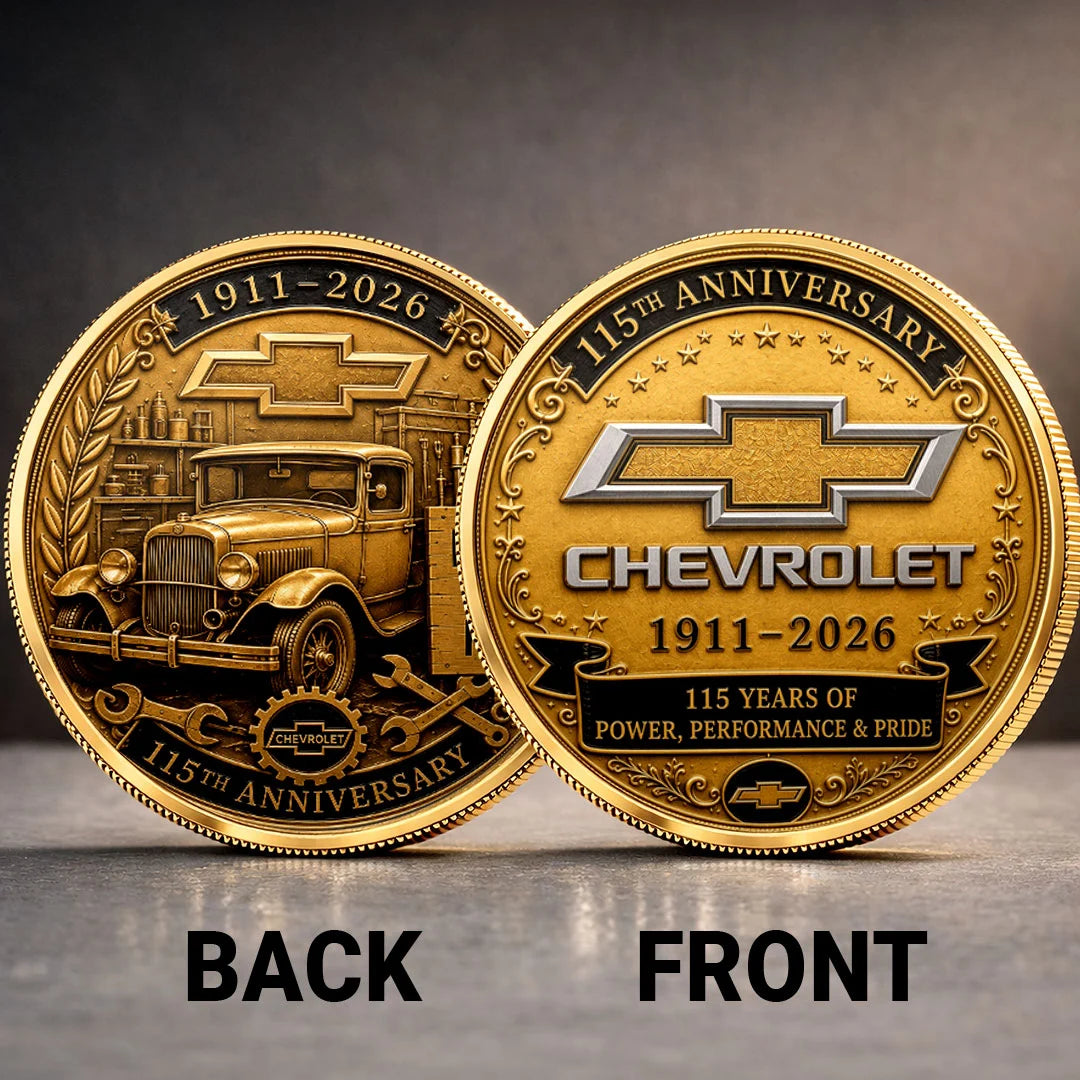 Chevrolet 115th Anniversary Commemorative Coin – TANTN24928
