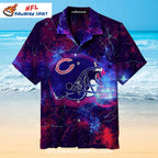 Chicago Bears Aloha Shirt With Space Helmet And Lightning