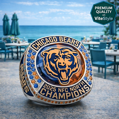 Hot 3D Ring Chicago Bears Champion