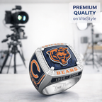 Chicago Bears Championship 3D Ring