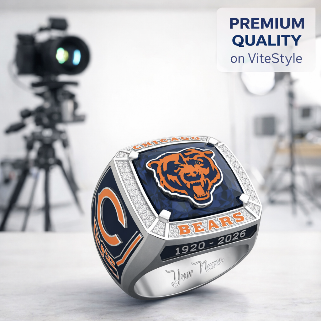 Chicago Bears Championship 3D Ring