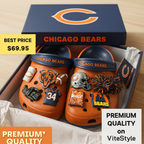 Chicago Bears Croc Charms 2025