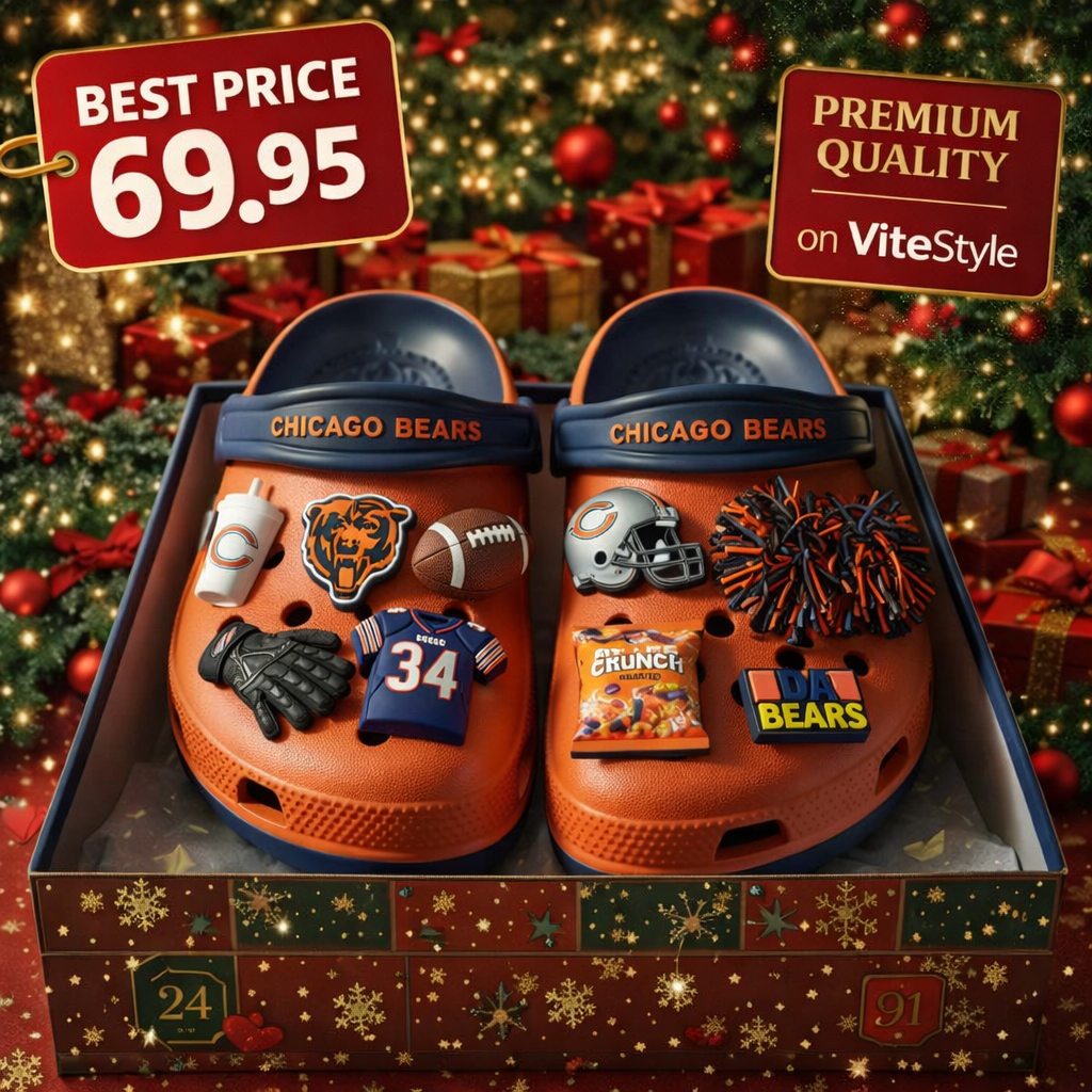 Chicago Bears Crocband Charms Crocs 2026
