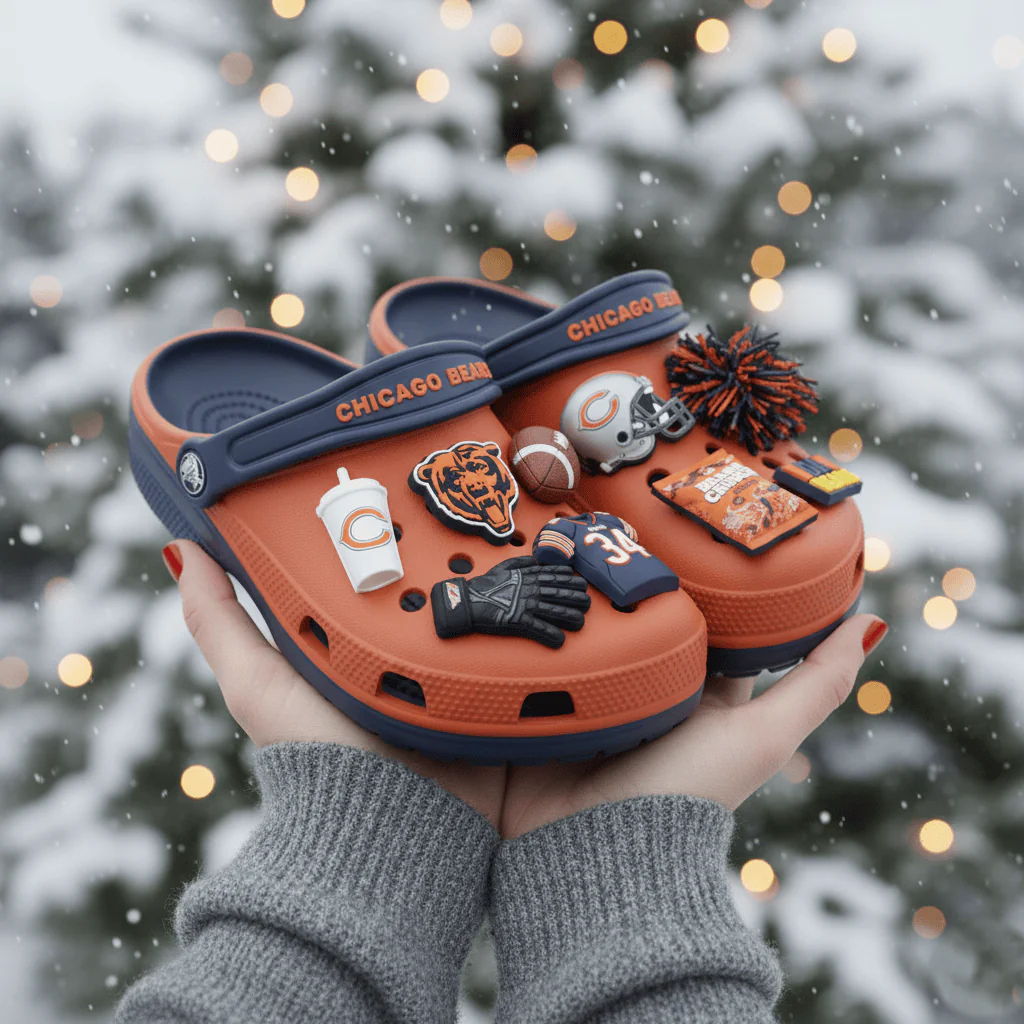 Chicago Bears Crocband Charms Crocs 2026