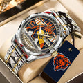 Chicago Bears Wild Card 2026 Alloy Luxury Quartz Watch - TANTN20502