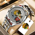 Chicago Blackhawks 100th Anniversary 2026 Alloy Luxury Quartz Watch - TANTN16098