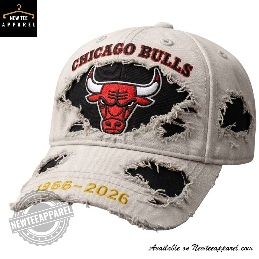 Chicago Bulls 1966 2026 Anniversary Cap