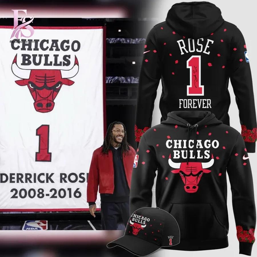 Chicago Bulls SIGNED D-Rose Hoodie
