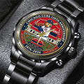 Chicago Cubs 150th Anniversary Black Stainless Steel Watch - MAITM14890