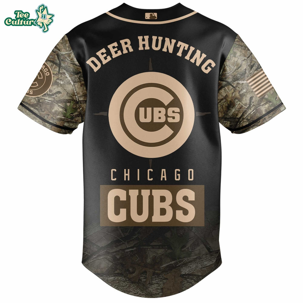 Chicago Cubs Deer Hunting Limited Edition Baseball Jersey