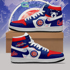 Chicago Cubs MLB Personalized Air Jordan 1 Shoes