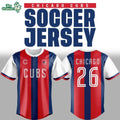 Chicago Cubs x US Soccer 2026 Custom Baseball Baseball Jersey