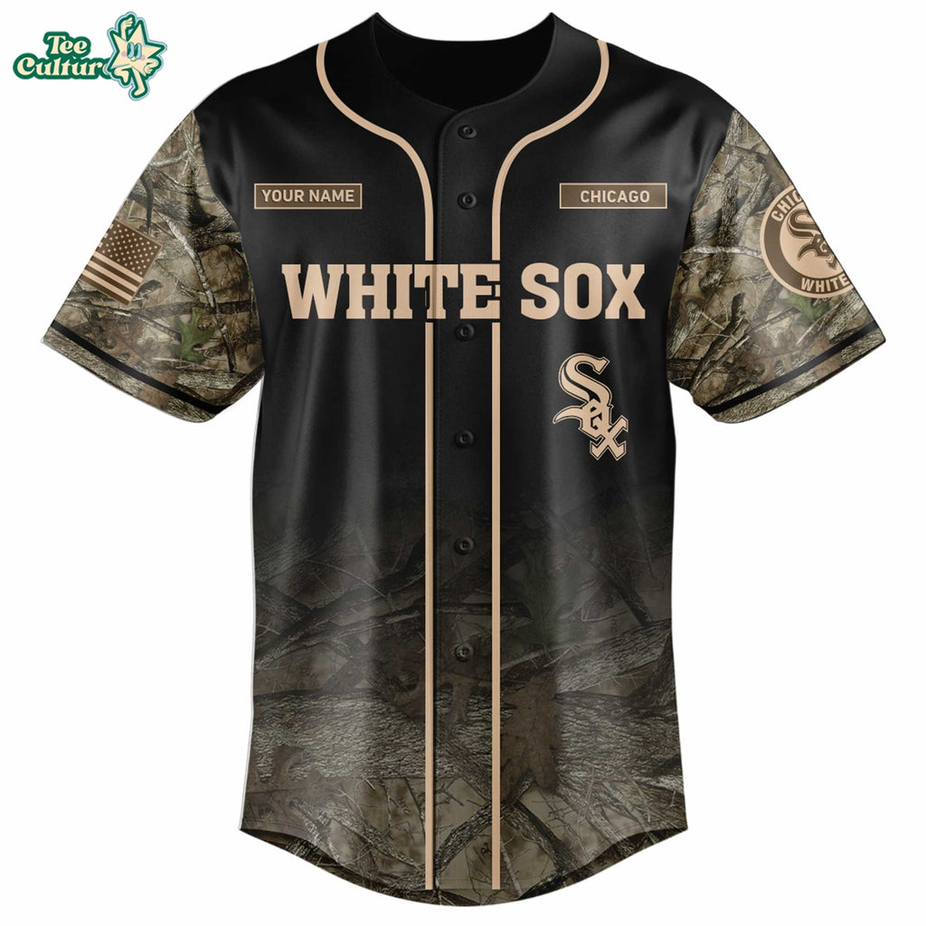 Chicago White Sox Deer Hunting Limited Edition Baseball Jersey