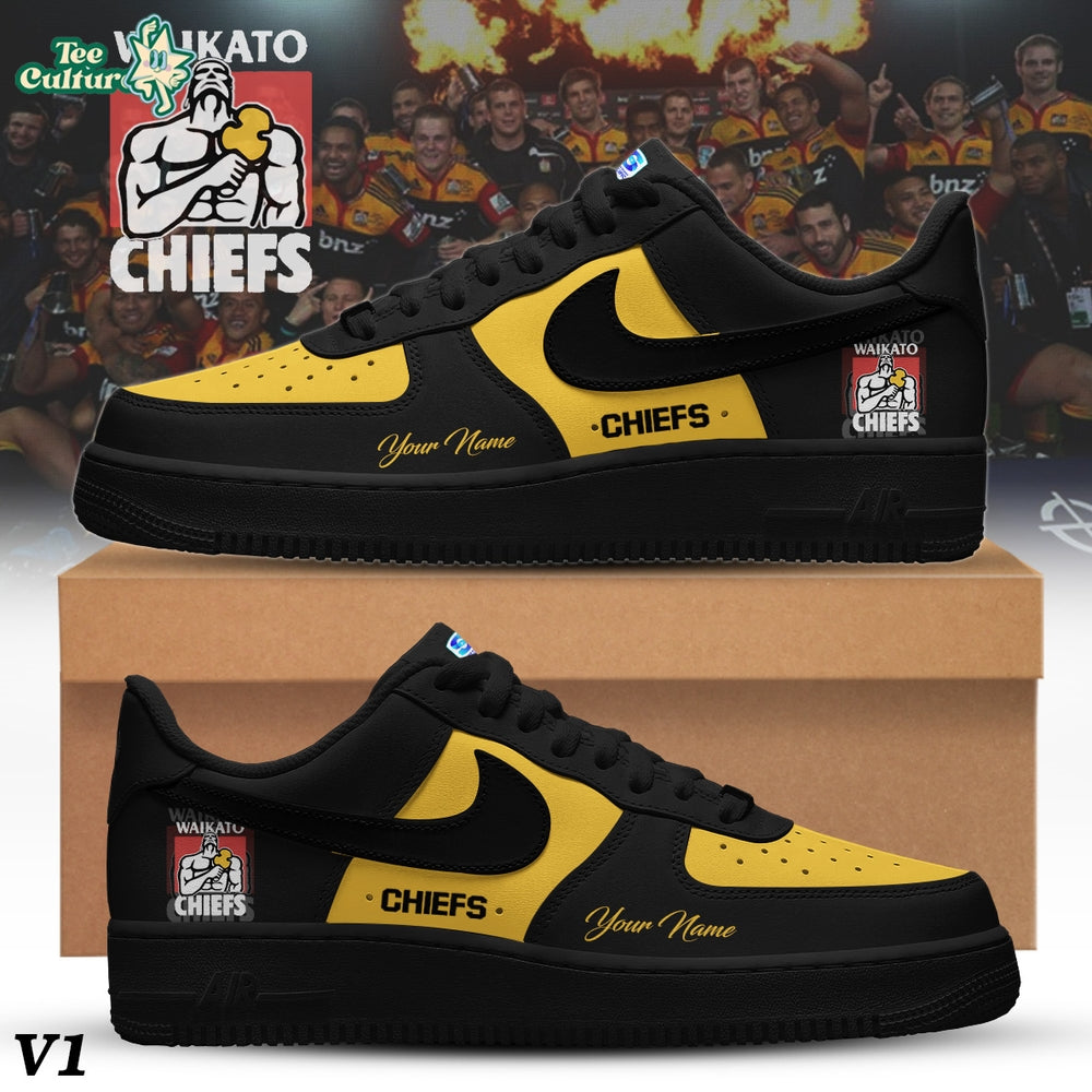 Chiefs Custom Low Top Sneakers Rugby Team Fan Edition