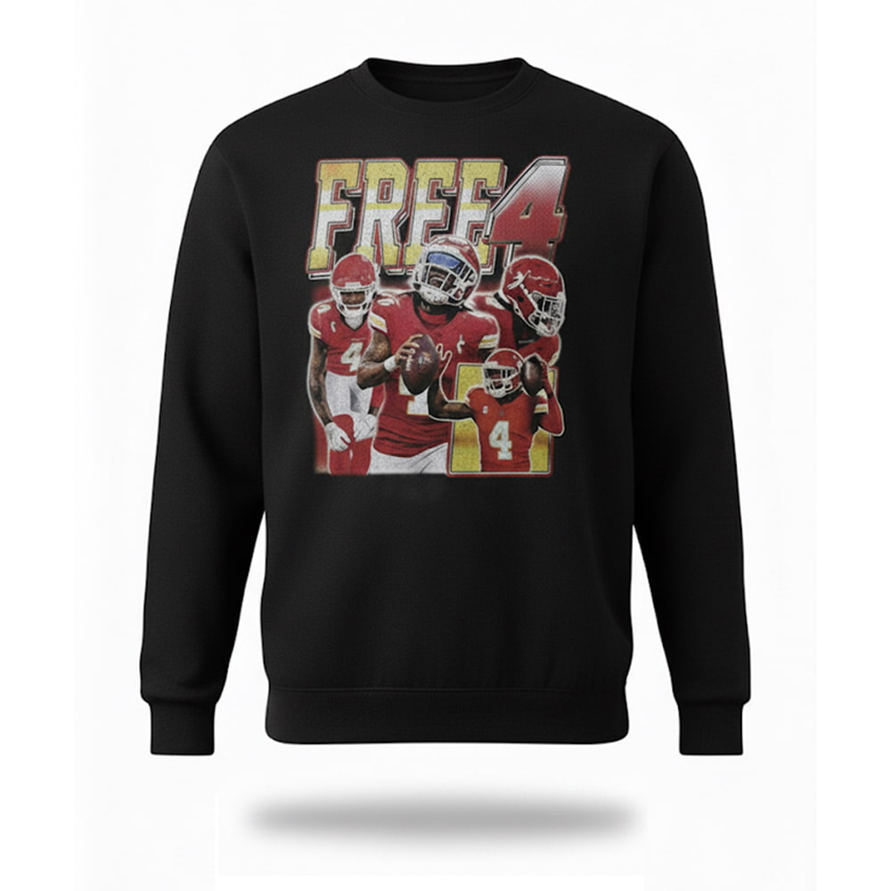 Chiefs Rashee Rice Free 4 Shirt