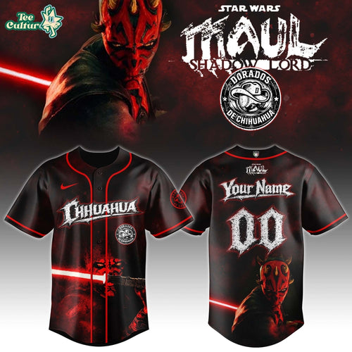Chihuahua Maul Shadow Lord 2026 Limited Edition Baseball Jersey