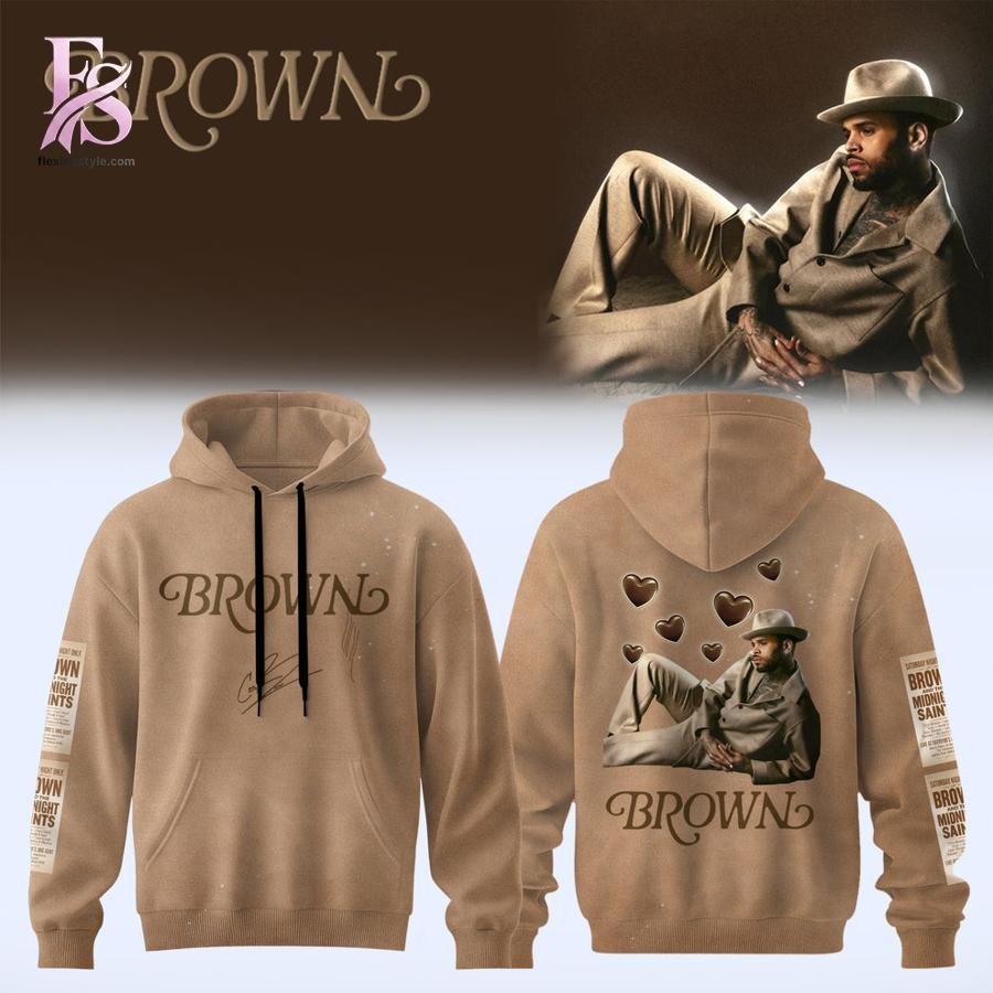Chris Brown BROWN Album Hoodie