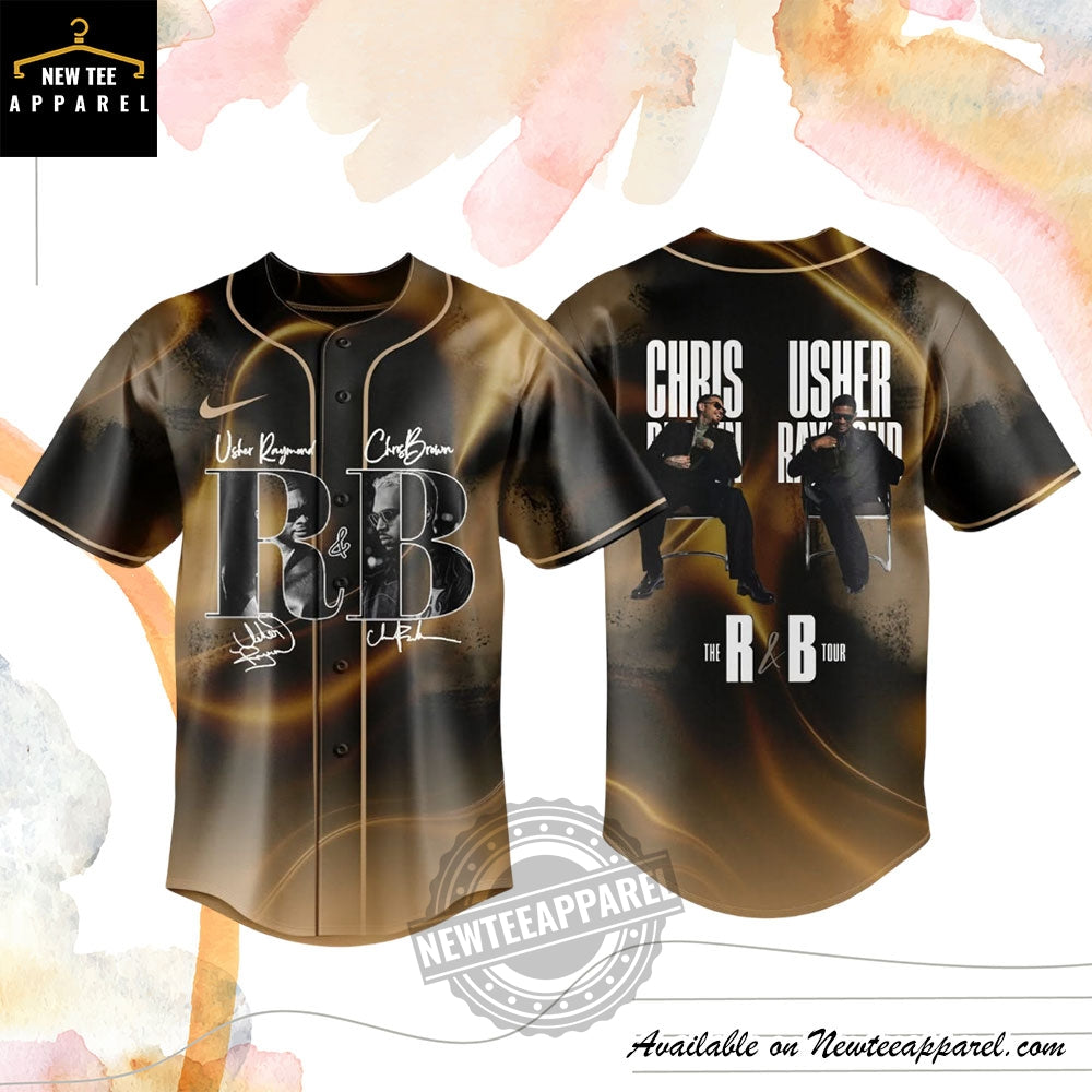 Chris Brown Usher The Rb Tour 2026 Baseball Jersey
