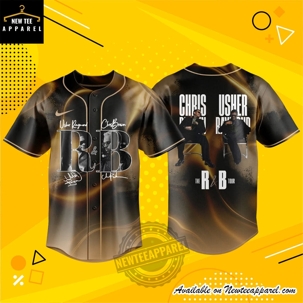 Chris Brown Usher The Rb Tour 2026 Baseball Jersey