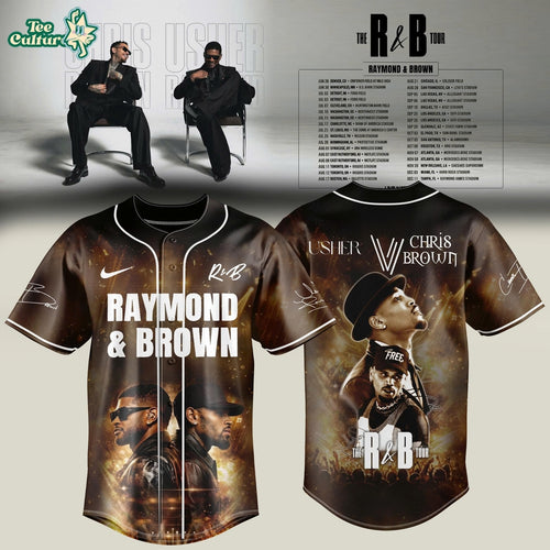 Chris Brown and Usher – The R&B Tour 2026 Edition Jersey Ver5