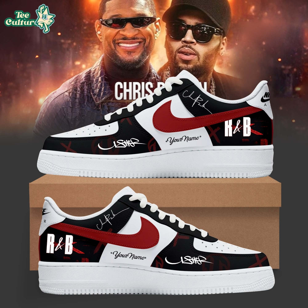 Chris Brown x Raymond Usher R&B Tour 2026 Custom Air Force 1