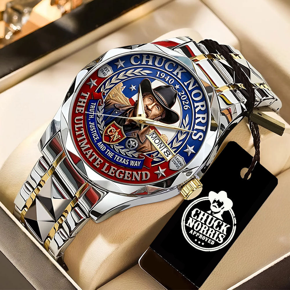 Chuck Norris Alloy Luxury Quartz Watch - TANTN22714